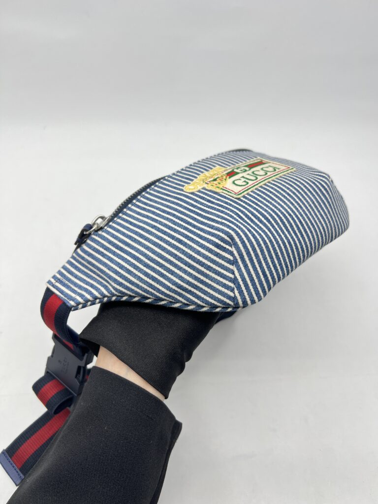 Gucci Gucci X Oshkosh B'Gosh Canvas Blue Stripe SHW
