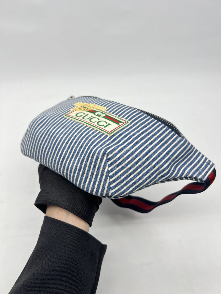 Gucci Gucci X Oshkosh B'Gosh Canvas Blue Stripe SHW