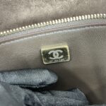 Chanel Flap Maxi Suede Dark Brown GHW