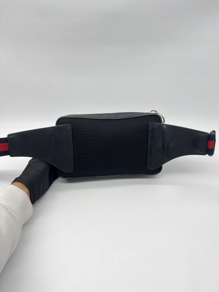 Gucci Belt Bag GG Supreme Black Grey SHW