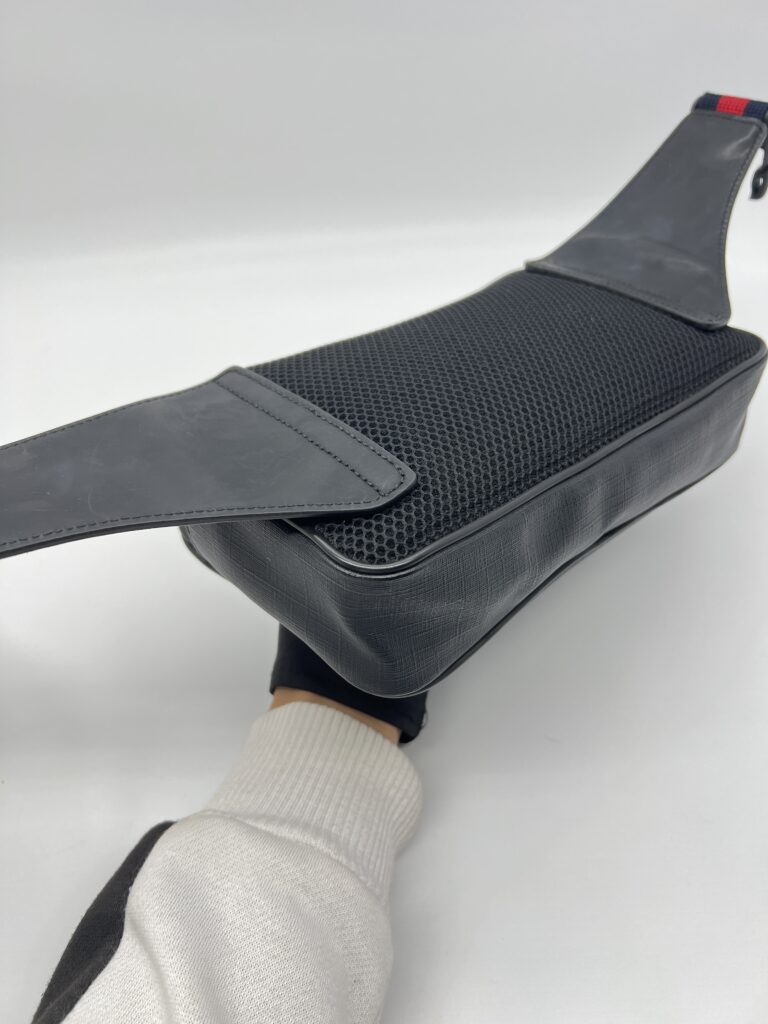 Gucci Belt Bag GG Supreme Black Grey SHW
