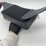 Gucci Belt Bag GG Supreme Black Grey SHW