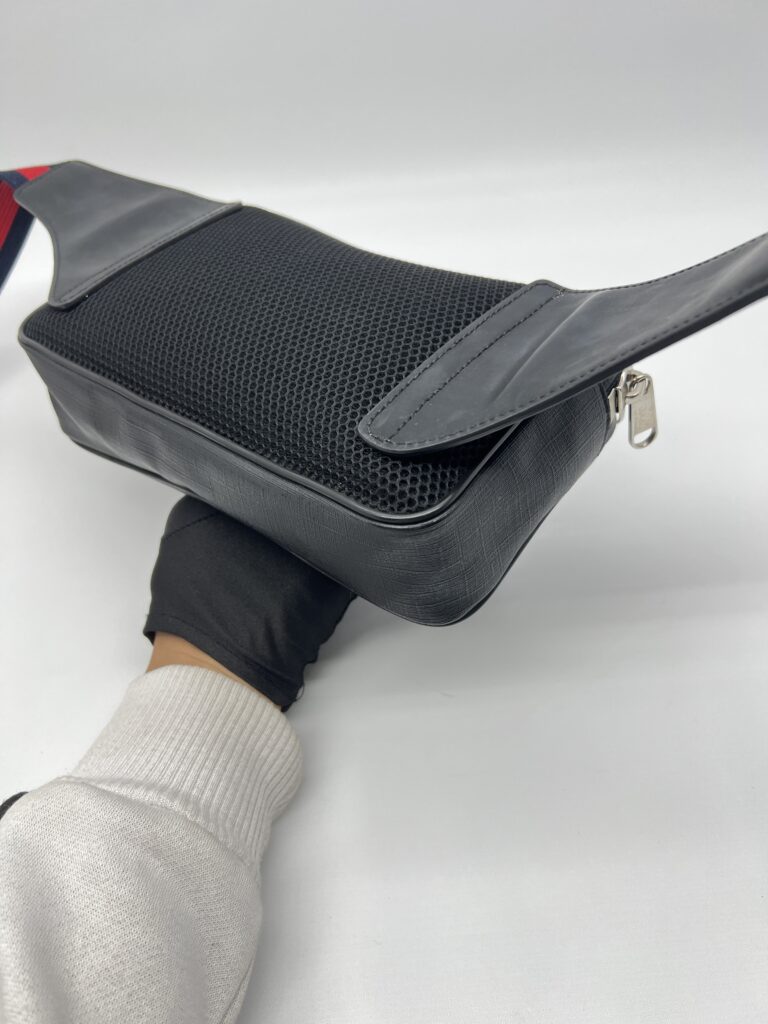 Gucci Belt Bag GG Supreme Black Grey SHW