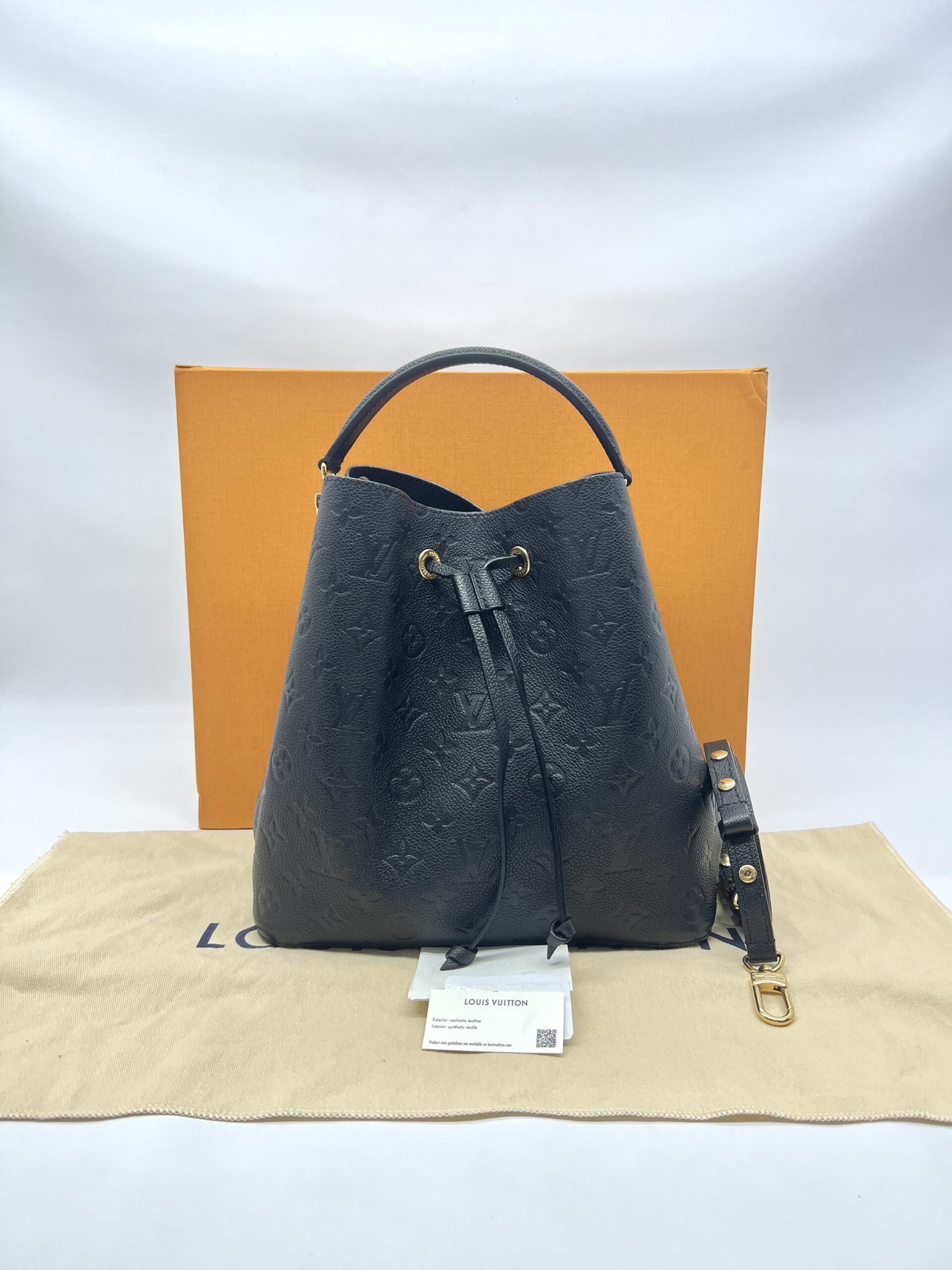 Louis Vuitton Neo Neo Monogram Empreinte Black GHW