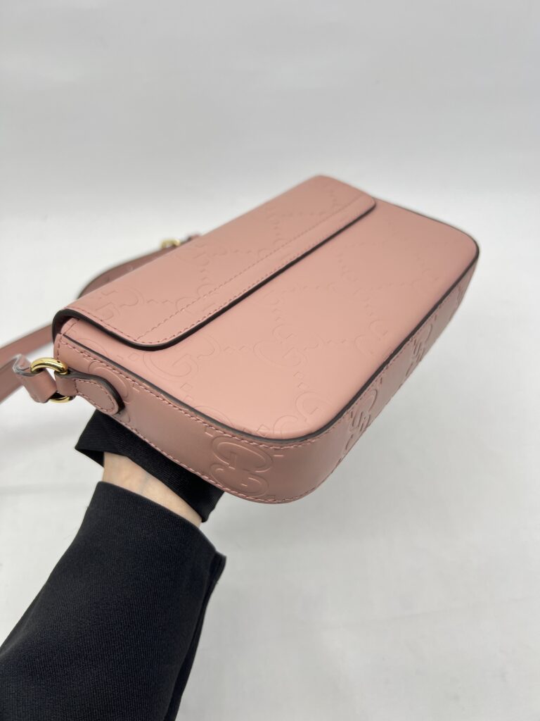 Gucci Super Mini Shoulder Jumbo GG Pink