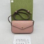 Gucci Super Mini Shoulder Jumbo GG Pink