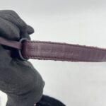 Dior Saddle Belt Oblique Canvas Bordeaux GHW