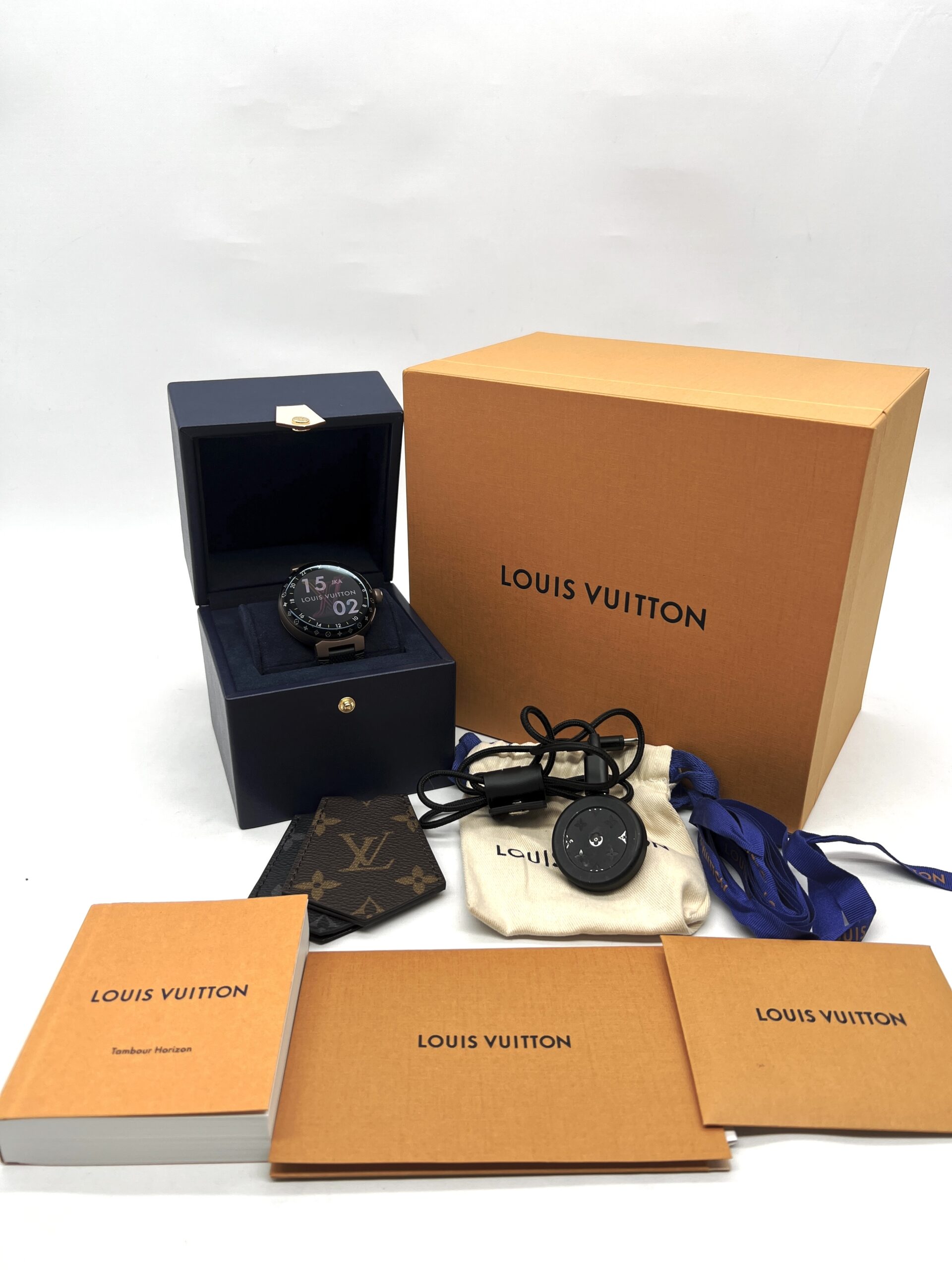Louis Vuitton Tambour Horizon Light Up Black SHW