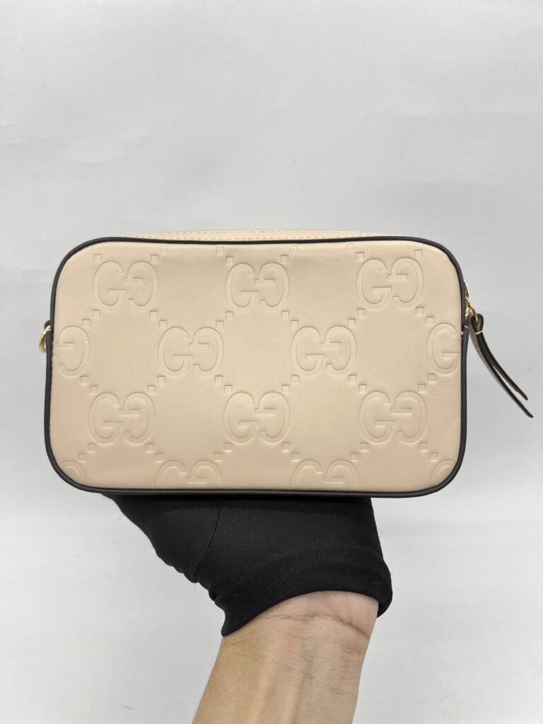 Gucci Gilbert Mini GG Beige GHW