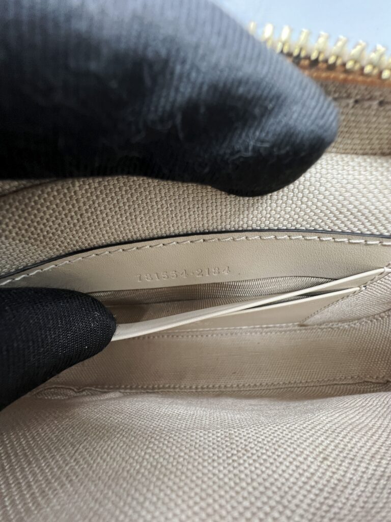 Gucci Gilbert Mini GG Beige GHW