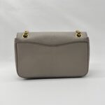 Prada Pattina Saffiano Argilla GHW