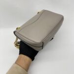 Prada Pattina Saffiano Argilla GHW