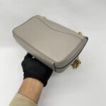 Prada Pattina Saffiano Argilla GHW