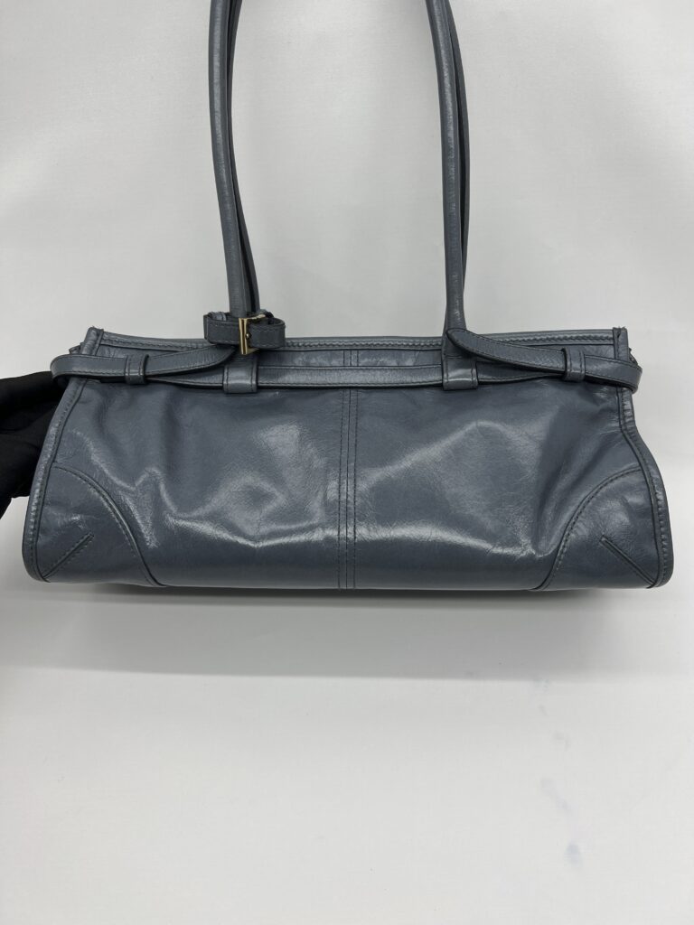 Prada Bonnie Medium In Pelle Soft Lux Avio GHW