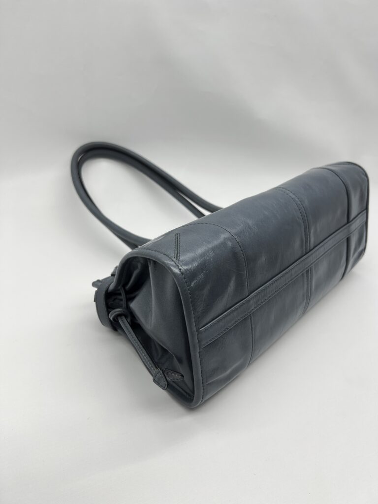 Prada Bonnie Medium In Pelle Soft Lux Avio GHW