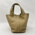 Hermes Picotin 18 Clemence Trench GHW