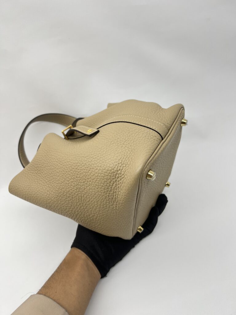 Hermes Picotin 18 Clemence Trench GHW