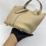 Hermes Picotin 18 Clemence Trench GHW
