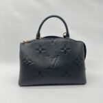 Louis Vuitton Petit Palais Monogram Giant Empreinte Noir GHW