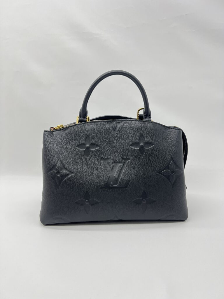 Louis Vuitton Petit Palais Monogram Giant Empreinte Noir GHW