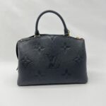 Louis Vuitton Petit Palais Monogram Giant Empreinte Noir GHW