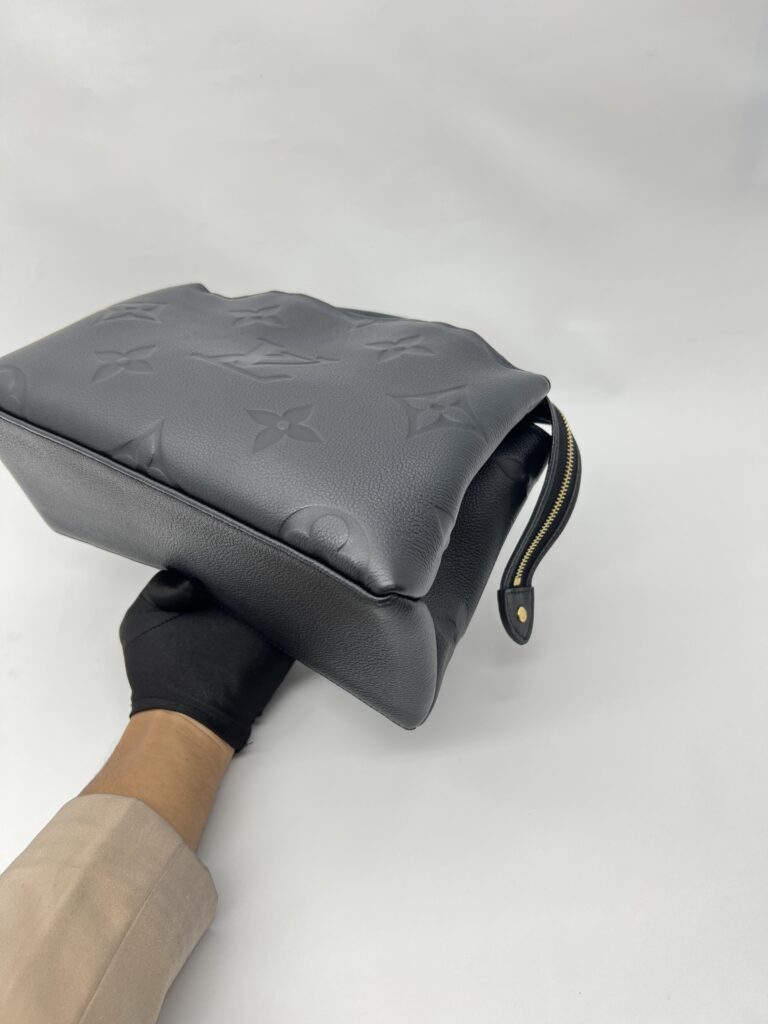 Louis Vuitton Petit Palais Monogram Giant Empreinte Noir GHW