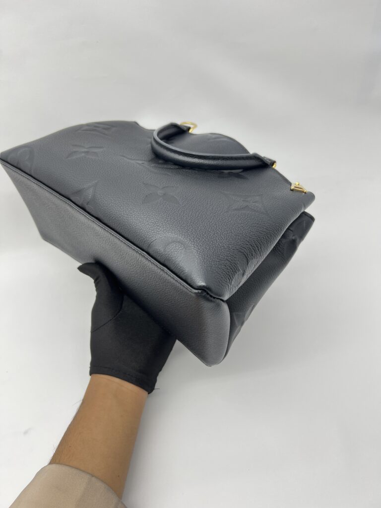 Louis Vuitton Petit Palais Monogram Giant Empreinte Noir GHW