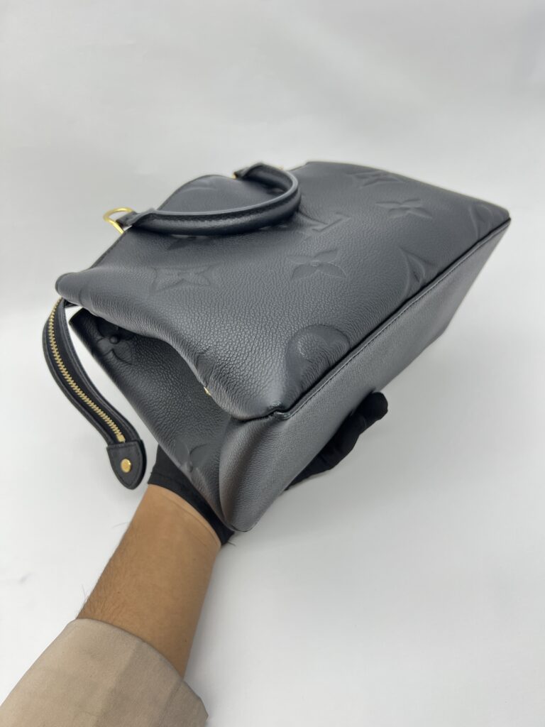 Louis Vuitton Petit Palais Monogram Giant Empreinte Noir GHW