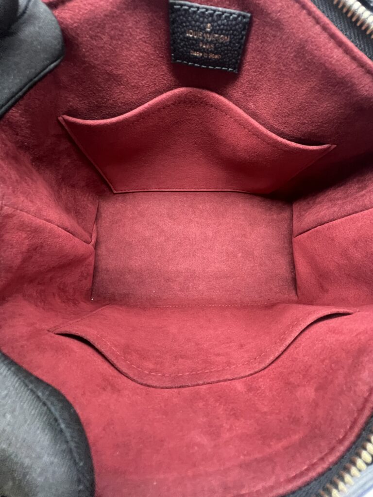 Louis Vuitton Petit Palais Monogram Giant Empreinte Noir GHW