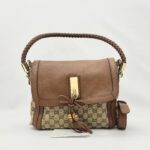 Gucci Marrakech Flap GG Canvas Brown GHW