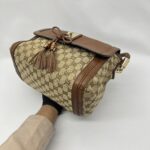 Gucci Marrakech Flap GG Canvas Brown GHW