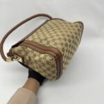 Gucci Marrakech Flap GG Canvas Brown GHW