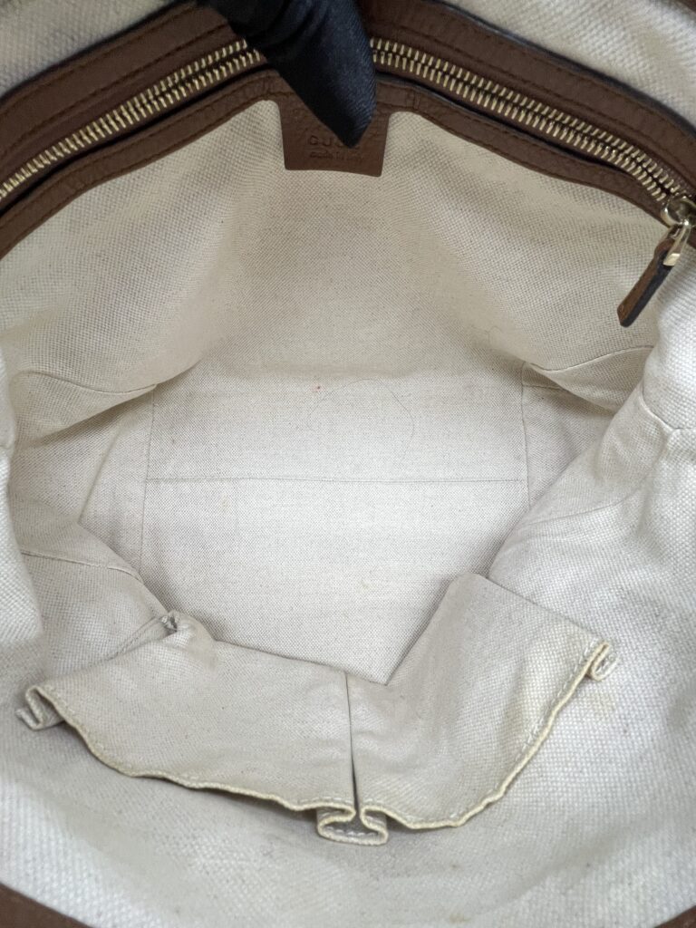 Gucci Marrakech Flap GG Canvas Brown GHW