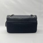 Chanel Perforated Flap Lambskin Mesh Black RHW