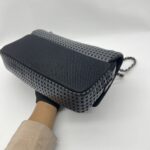 Chanel Perforated Flap Lambskin Mesh Black RHW