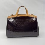 Louis Vuitton Brea MM Monogram Vernis Amarente