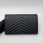 Saint Laurent WOC 22 Grained Black GHW