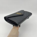 Saint Laurent WOC 22 Grained Black GHW
