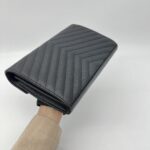 Saint Laurent WOC 22 Grained Black GHW