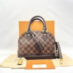 Louis Vuitton Alma BB Damier Ebene GHW