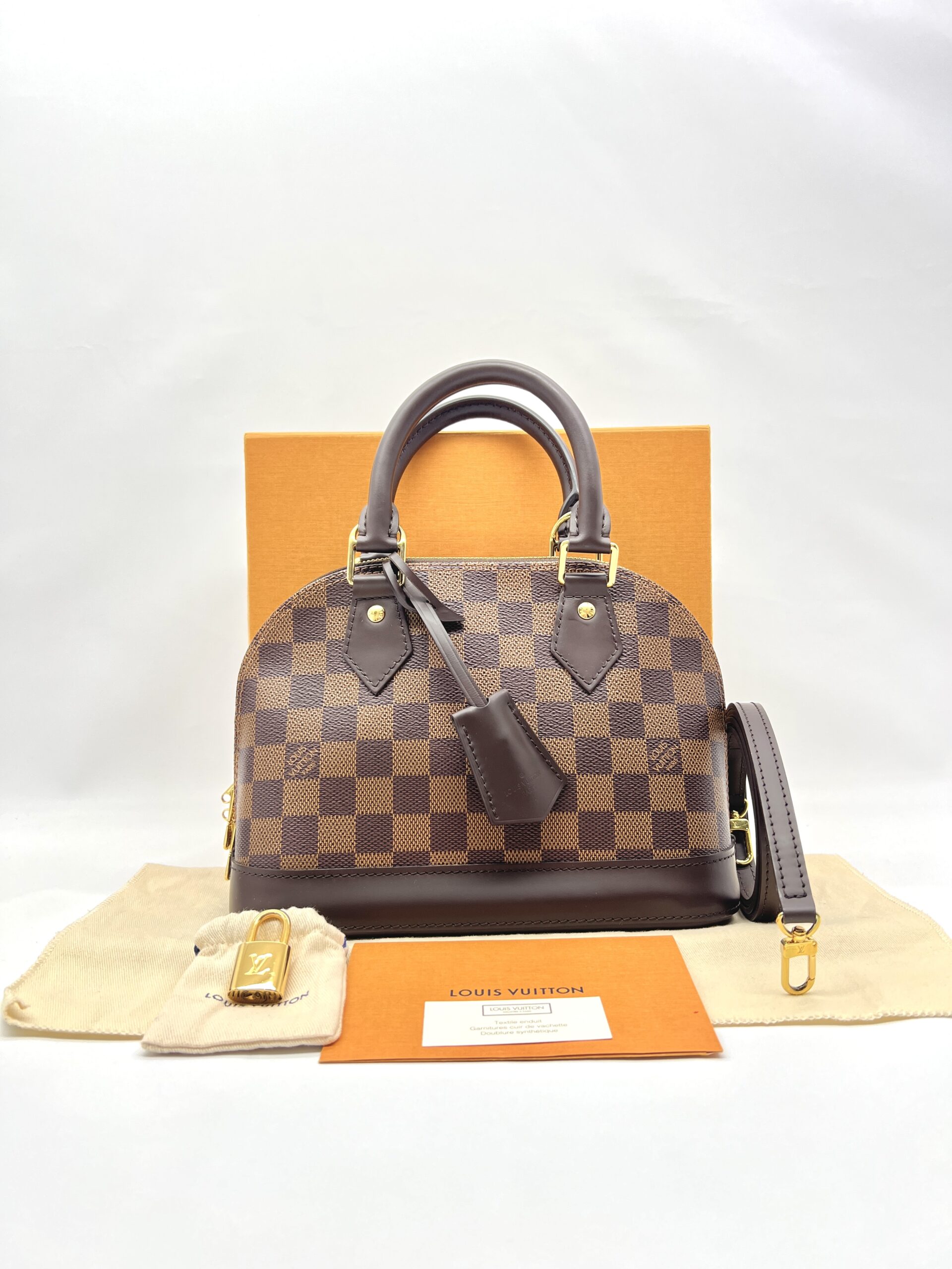 Louis Vuitton Alma BB Damier Ebene GHW