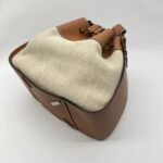 Loewe Hammock Medium Canvas Tan Natural Leather SHW