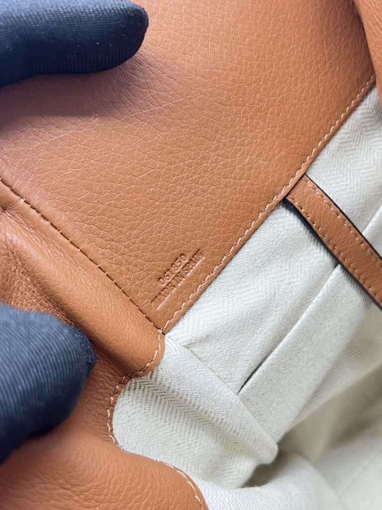 Loewe Hammock Medium Canvas Tan Natural Leather SHW