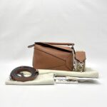 Loewe Mini Puzzle Edge Tan SHW