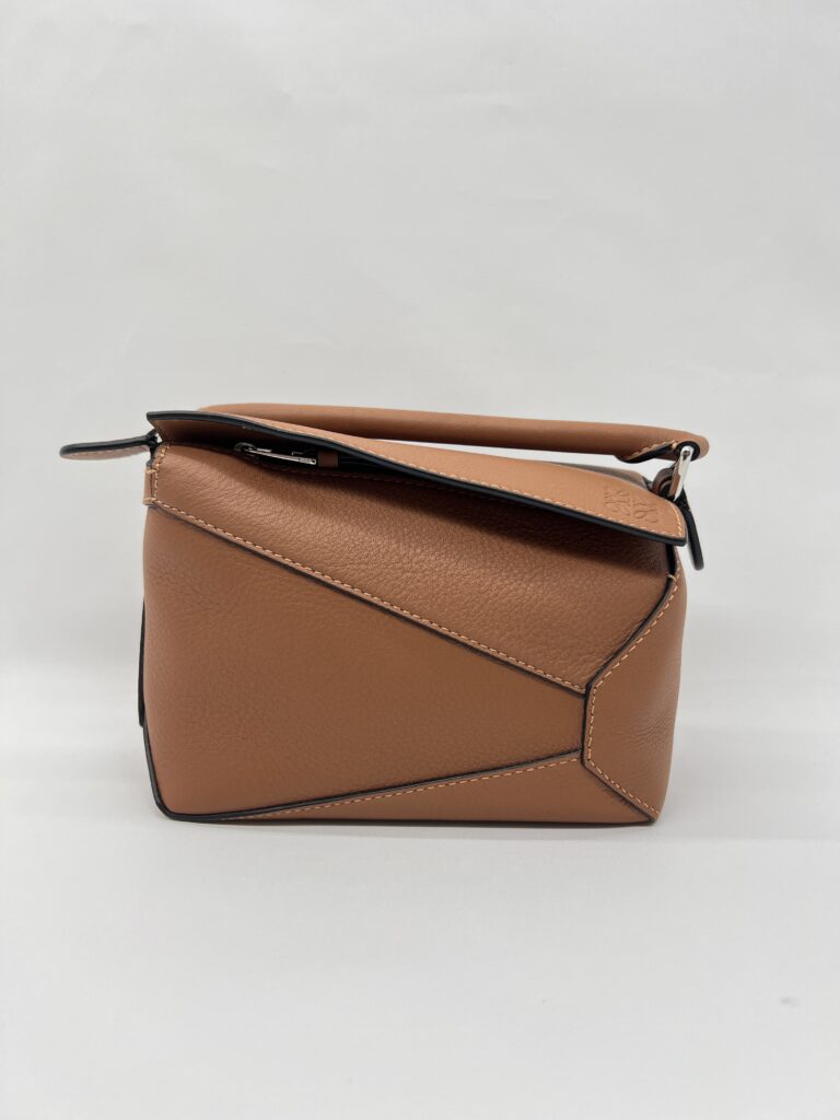Loewe Mini Puzzle Edge Tan SHW