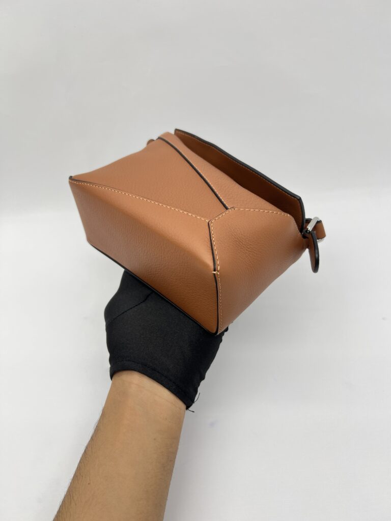 Loewe Mini Puzzle Edge Tan SHW