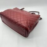 Chanel Shopping Tote Caviar Dark Red RHW