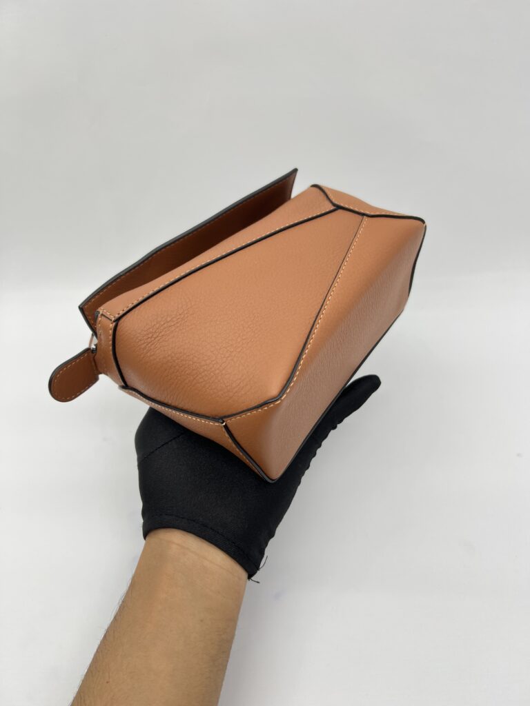 Loewe Mini Puzzle Edge Tan SHW