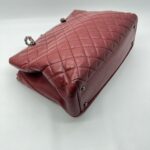 Chanel Shopping Tote Caviar Dark Red RHW