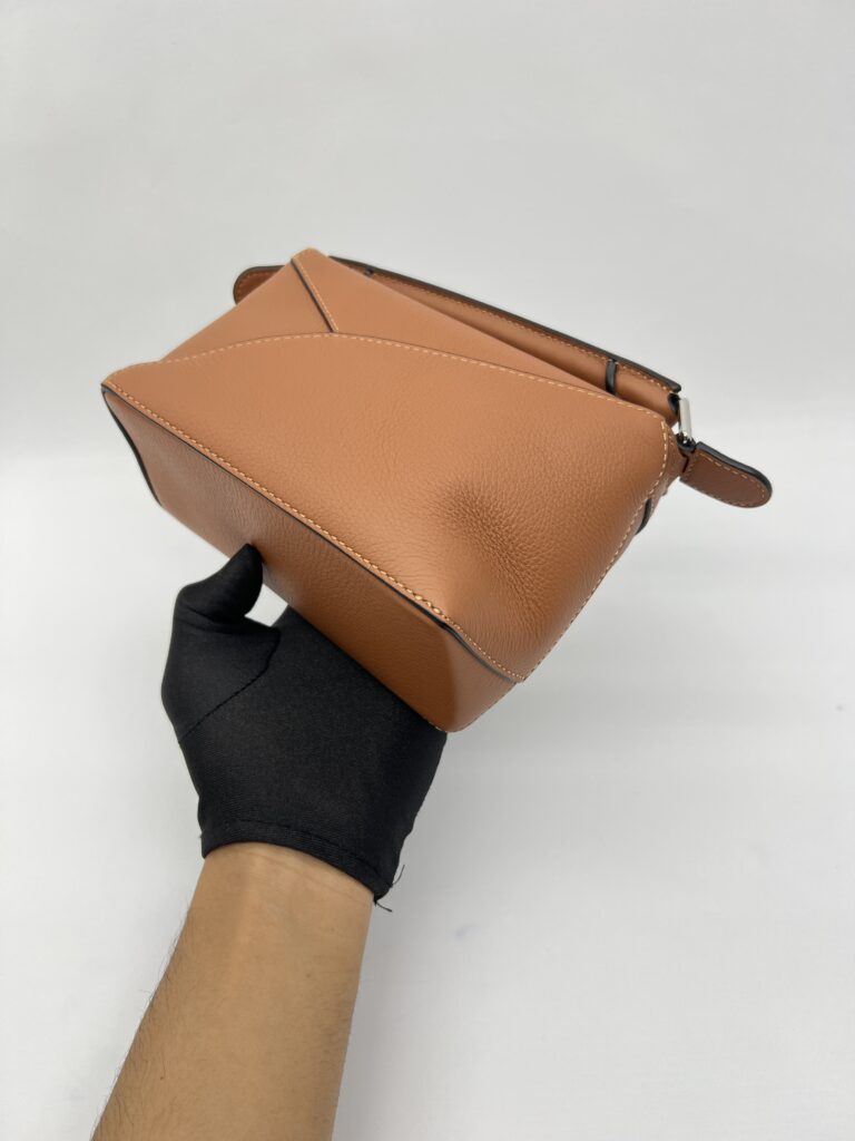 Loewe Mini Puzzle Edge Tan SHW